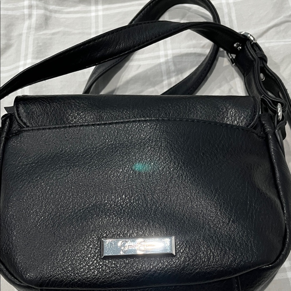 Jessica Simpson Black Studded Crossbody Bag - Picture 5 of 8